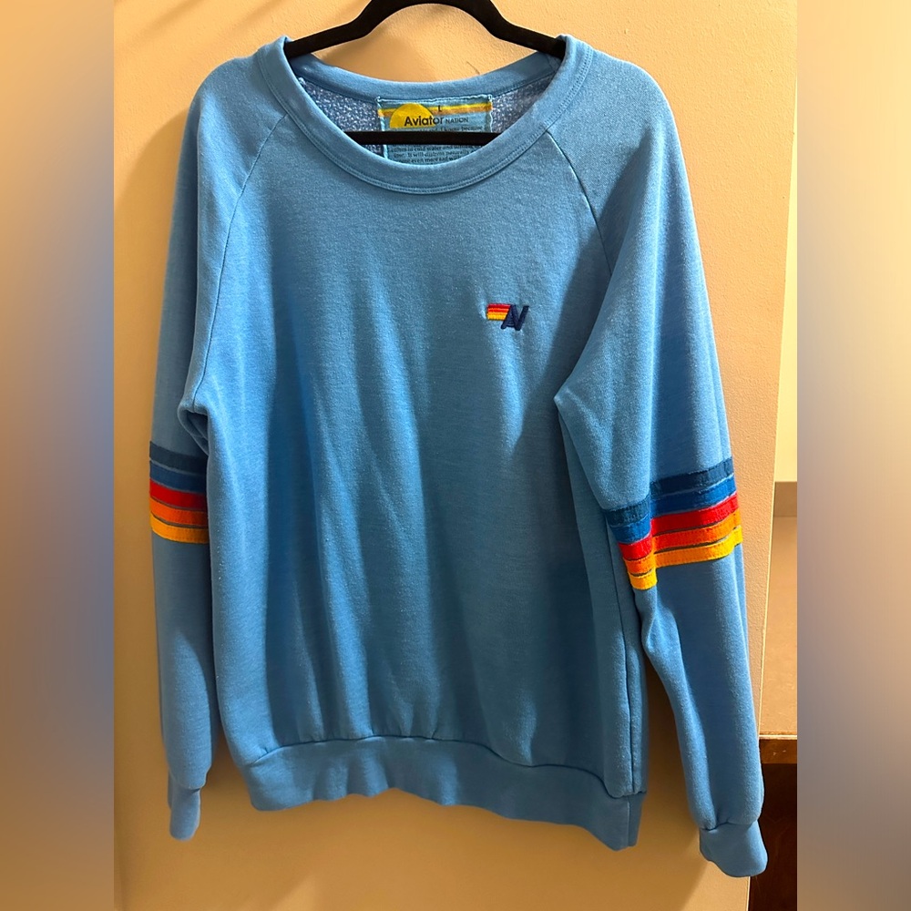 Blue Aviator Nation Sweatshirt